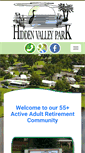 Mobile Screenshot of hiddenvalleyparkfl.com
